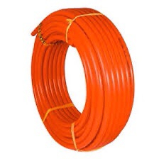 Tube orange N°13-PLASTICABLE-rouleau 100 m
