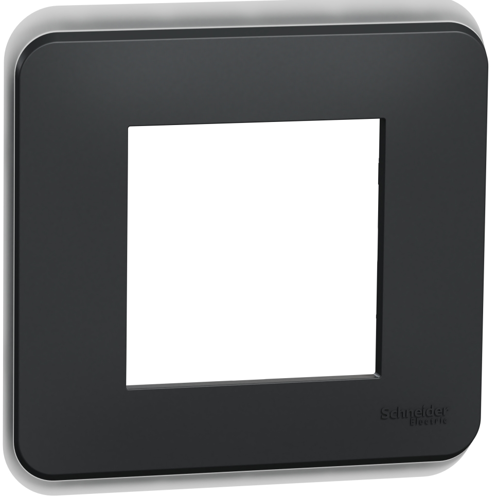 Unica Pro - plaque de finition - Anthracite - 1 poste NU400254