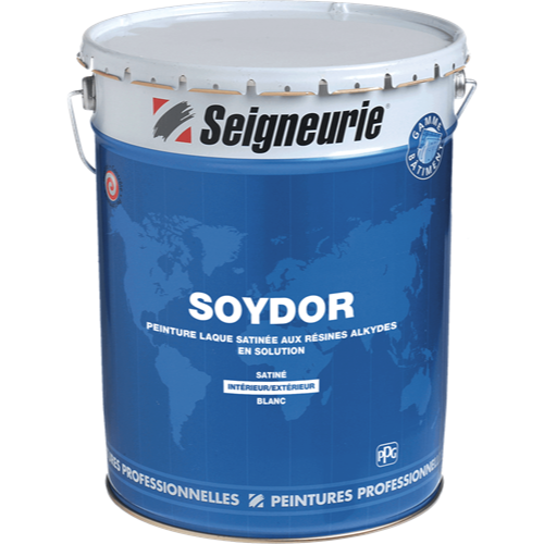 SOYDOR - Peinture laque tendue satinée garnissante aux résines alkydes en solution