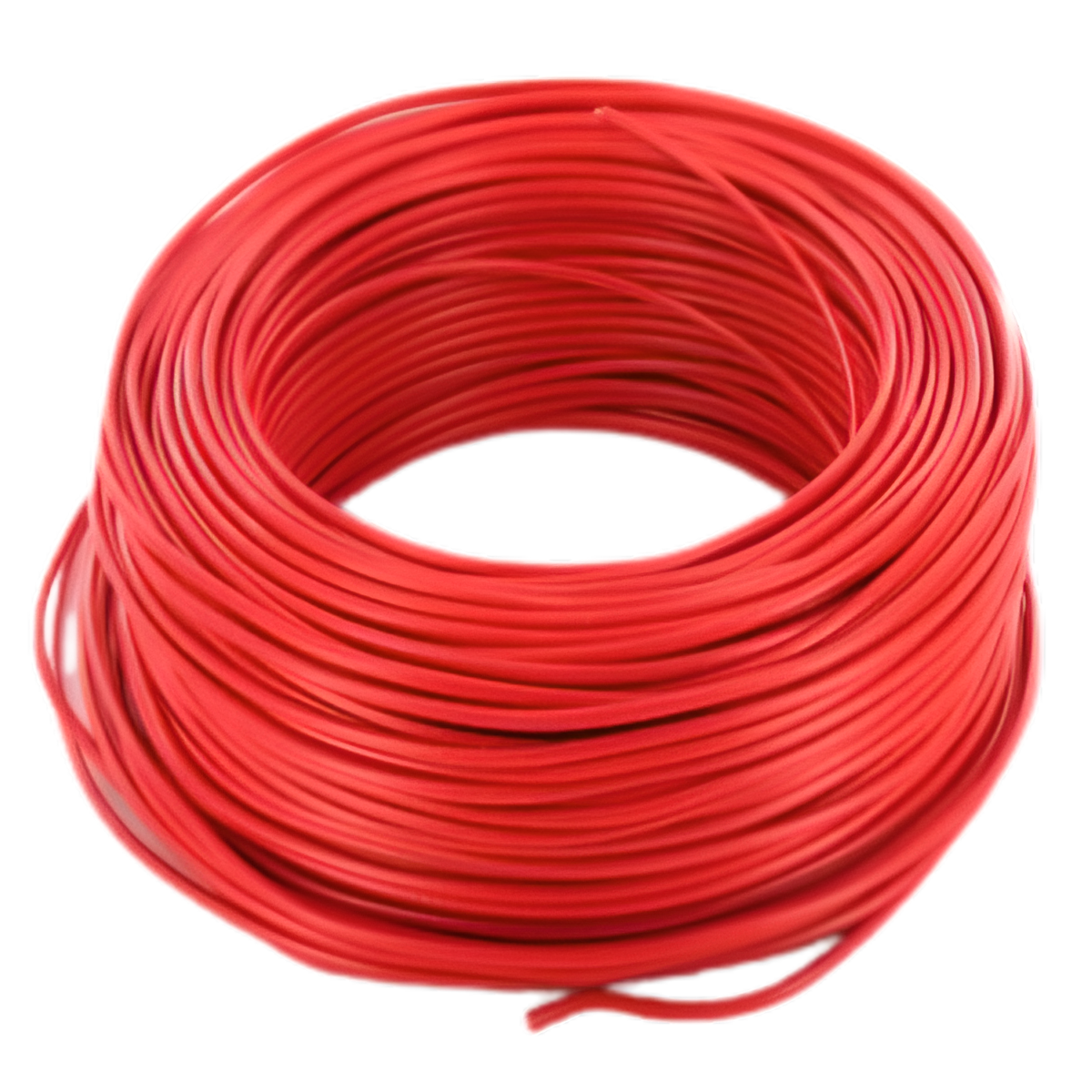 Rouleau de câble/fil T.H 1.5mm² - Supercâble Rouge 100m