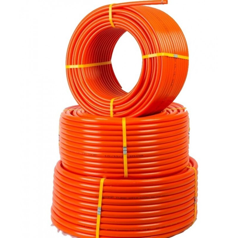Tube orange N°11-PLASTICABLE-rouleau 100 m