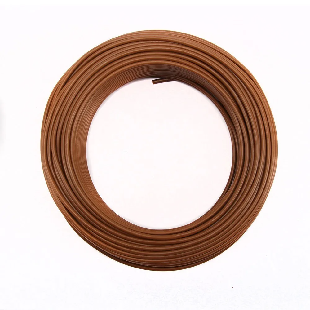 Fil T.H 1.5mm² Marron - rouleau (100m)