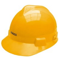 CASQUE DE CHANTIER JAUNE EN ABS (DISC. ITEMS)  ingco