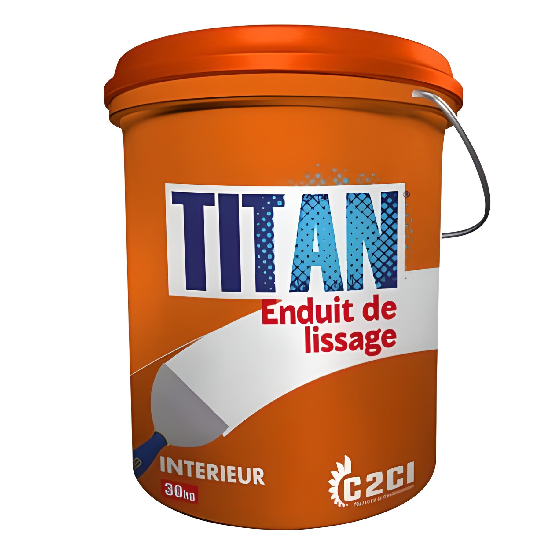 Enduit de lissage TITANT / 30 KG