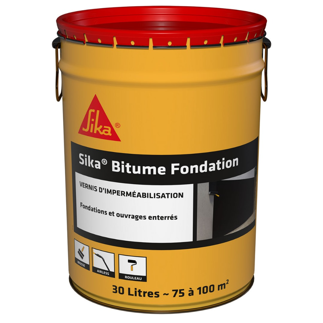 Sika® Bitume Fondation flût de 30L